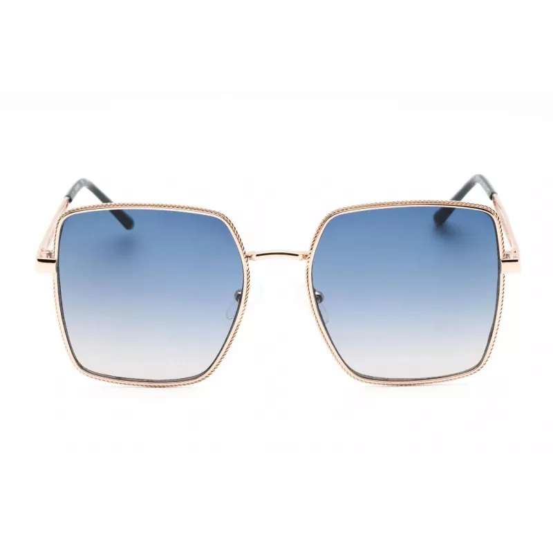 Guess Women's Sunglasses GF0419-28W Havana Acetate Frame Brown Gradient Lens 58mm