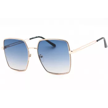 Guess Women's Sunglasses GF0419-28W Havana Acetate Frame Brown Gradient Lens 58mm