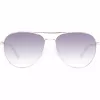 GUESS Women's Sunglasses GF6143-28B Brown Havana Butterfly Frame 59mm