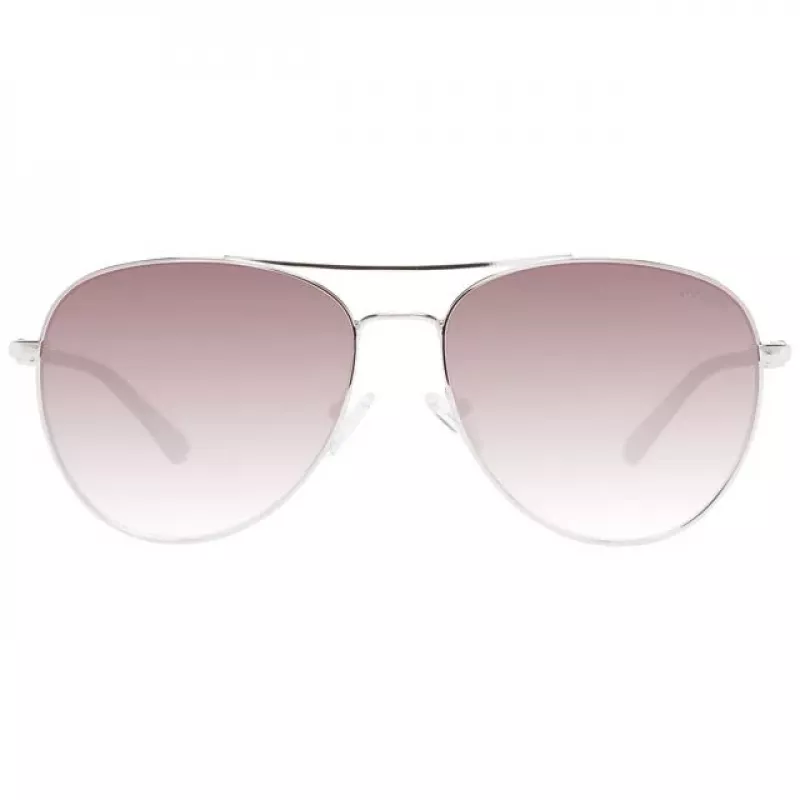 GUESS Women's Sunglasses GF6143-32F Havana Butterfly Frame Brown Gradient Lens 59mm