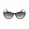 GUESS Women's Sunglasses GO00006-5601B Shiny Black Gradient Smoke 58mm