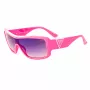 GUESS Women's Sunglasses GO00035-0072B Butterfly Cat Eye Shiny Black Smoke Gradient 55mm