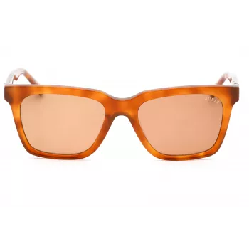 GUESS Women's Sunglasses GU00064-56E Havana/Brown Square Frame 53mm