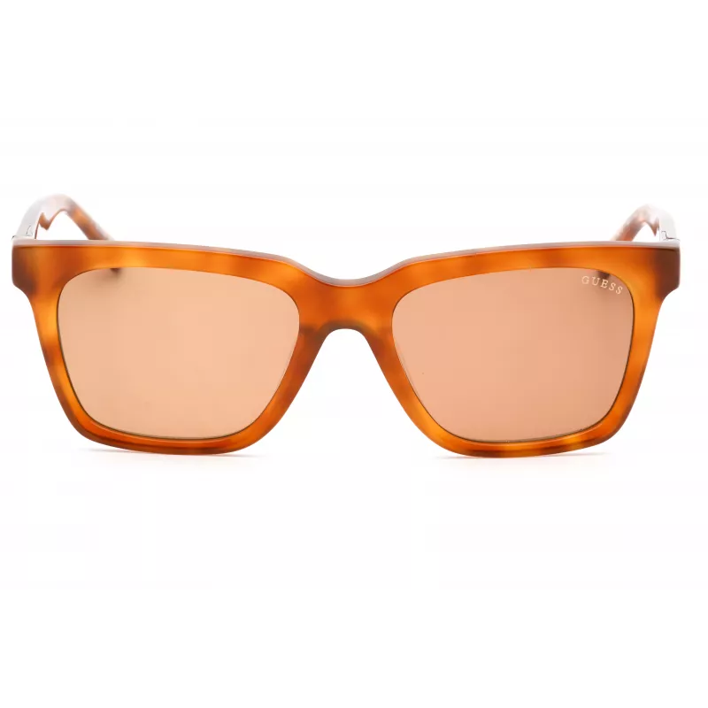 GUESS Women's Sunglasses GU00064-56E Havana/Brown Square Frame 53mm