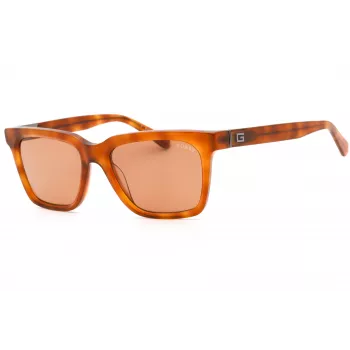 GUESS Women's Sunglasses GU00064-56E Havana/Brown Square Frame 53mm