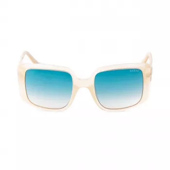 GUESS Women's Sunglasses GU00097-5325P - Shiny Black Frame, Smoke Gradient Polarized Lenses, 53mm