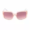 GUESS Women's Sunglasses GU00097-5357F Square Shiny Black Gradient Smoke 53mm