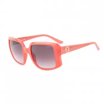 GUESS Women's Sunglasses GU00097-5372F - Shiny Black Frame, Gradient Smoke Lens, 53mm