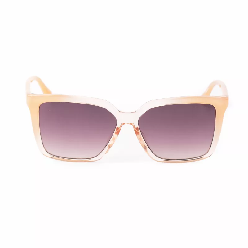 GUESS Women's Sunglasses GU00099-5525F Havana Square Gradient Brown
