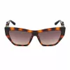 GUESS Women's Cat Eye Sunglasses GU00111-5652F Dark Havana Brown Gradient 56mm