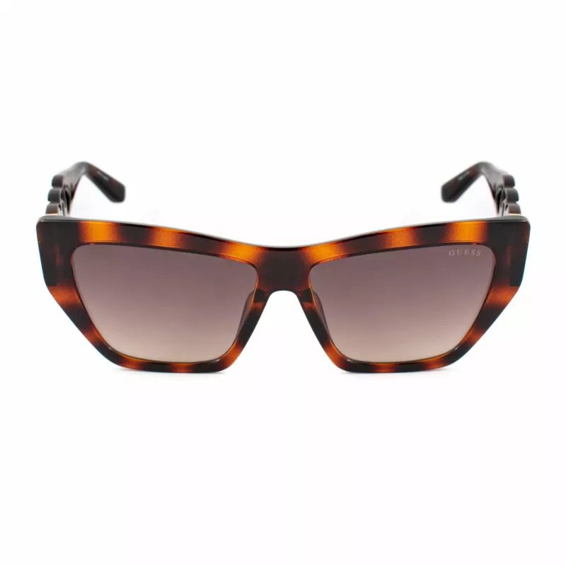 GUESS Women's Cat Eye Sunglasses GU00111-5652F Dark Havana Brown Gradient 56mm
