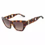 GUESS Women's Cat Eye Sunglasses GU00111-5652F Dark Havana Brown Gradient 56mm