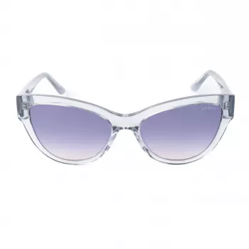 GUESS Women's Sunglasses GU00112-5620B Havana Acetate Square Frame Brown Gradient Lens 56/17/140 mm