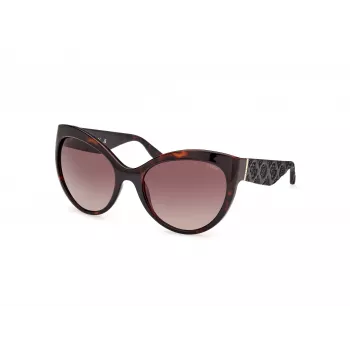 GUESS Women's Sunglasses GU00130-6152F - Shiny Black Frame, Gradient Smoke Lens
