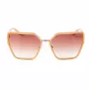 GUESS Women's Sunglasses GU00146-5957F Oversized Square Havana Brown Gradient Lens 59mm
