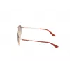 GUESS Women's Sunglasses GU00148-6032F Brown Havana Oversized Acetate Frame with Brown Gradient Lenses