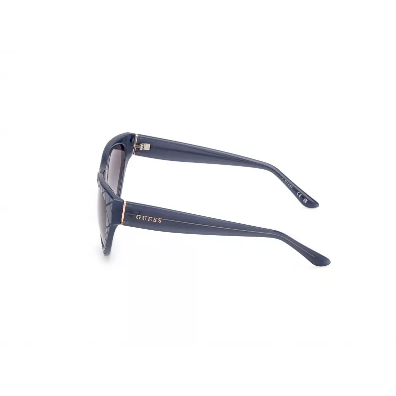 GUESS Women's Sunglasses GU00151-5784B Butterfly Havana Brown Gradient UV400