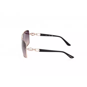 GUESS Women's Sunglasses GU00159-6328B - Brown Havana Butterfly Frame, Gradient Lenses (63/17/130 mm)
