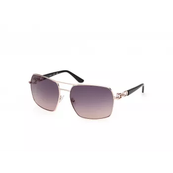 GUESS Women's Sunglasses GU00159-6328B - Brown Havana Butterfly Frame, Gradient Lenses (63/17/130 mm)
