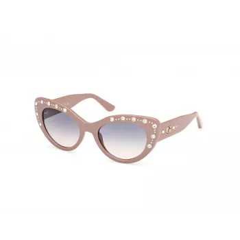 GUESS Women's Sunglasses GU00163-5457W Brown Havana Gradient 54mm