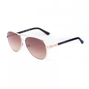 GUESS Women's Sunglasses GU00173-6021F Shiny Black Smoke Gradient 60mm
