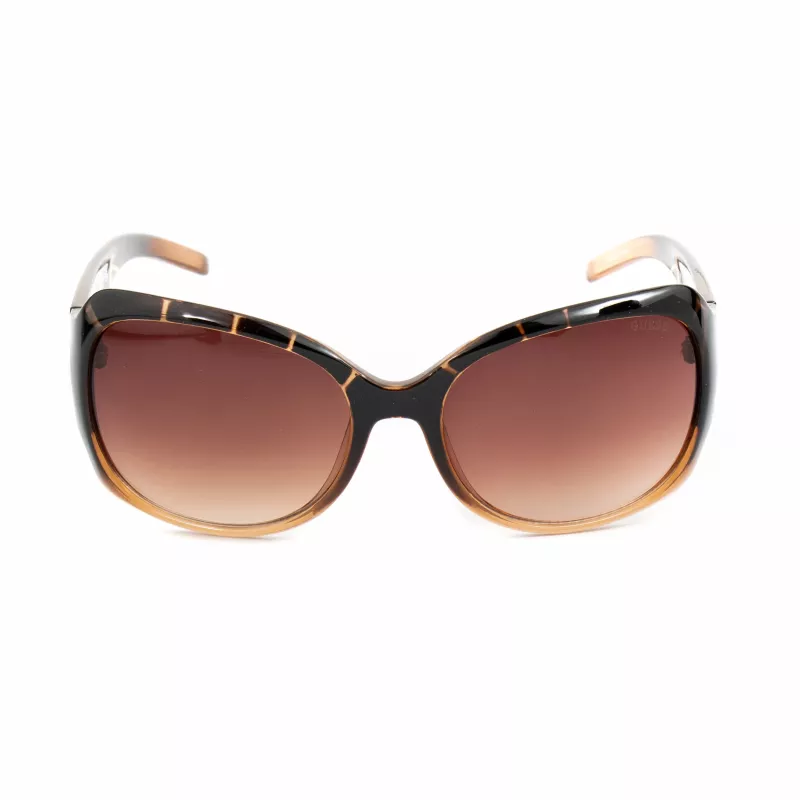 GUESS Women's Sunglasses GU0200F62STOA - Havana Tortoise Acetate Frame with Brown Gradient Lenses