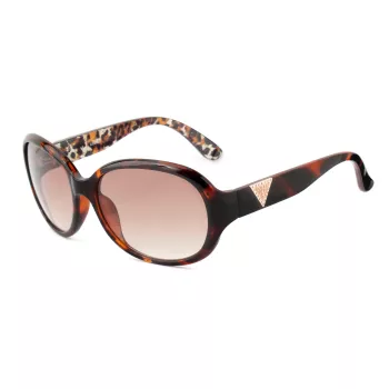 GUESS Women's Sunglasses GU7246SDTO34 Dark Tortoise Butterfly/Cat Eye 59mm