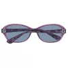 GUESS Women's Sunglasses GU7356PUR-357 Shiny Violet Butterfly/Cat Eye 57mm