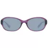 GUESS Women's Sunglasses GU7356PUR-357 Shiny Violet Butterfly/Cat Eye 57mm