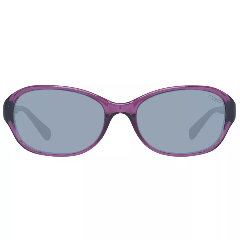 GUESS Women's Sunglasses GU7356PUR-357 Shiny Violet Butterfly/Cat Eye 57mm