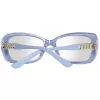 GUESS Women's Sunglasses GU7453-5690C Butterfly/Cat Eye Shiny Black Frame Smoke Gradient Lens 56/17/135 mm