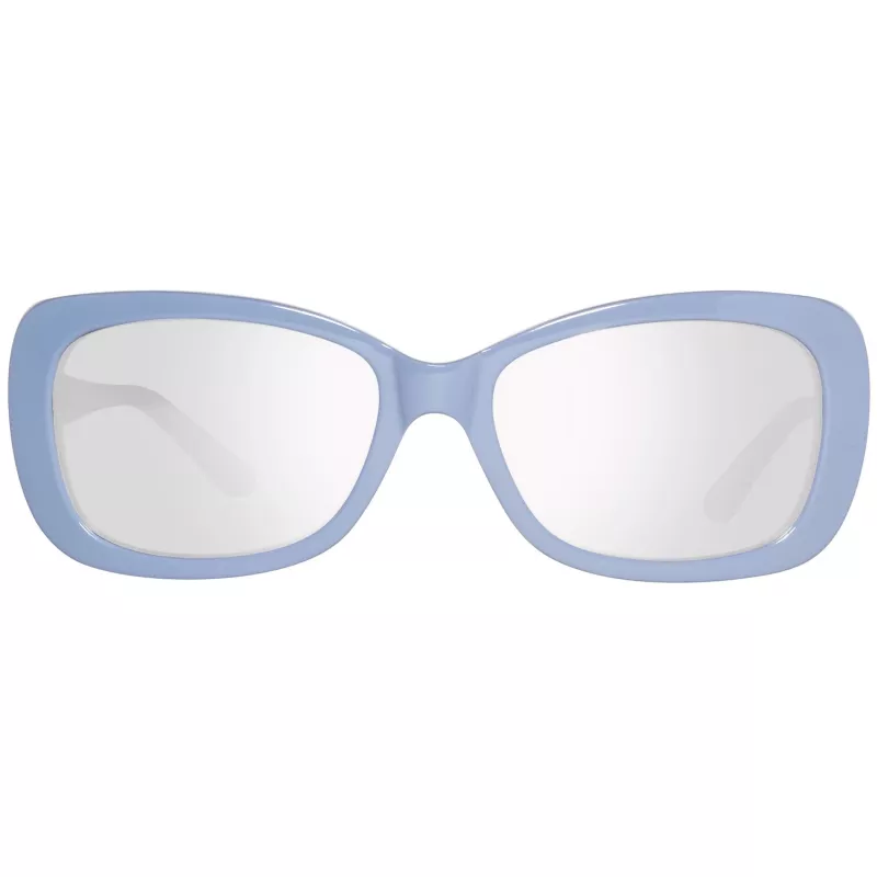 GUESS Women's Sunglasses GU7453-5690C Butterfly/Cat Eye Shiny Black Frame Smoke Gradient Lens 56/17/135 mm