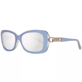 GUESS Women's Sunglasses GU7453-5690C Butterfly/Cat Eye Shiny Black Frame Smoke Gradient Lens 56/17/135 mm