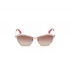 GUESS Women's Sunglasses GU7639-28F Gold Butterfly/Cat-Eye Frame Brown Gradient Lens UV400