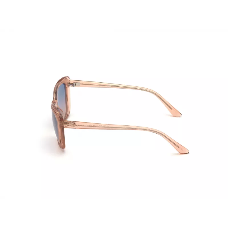 GUESS Women's Sunglasses GU7774-5574W Brown Havana Square Frame 55mm