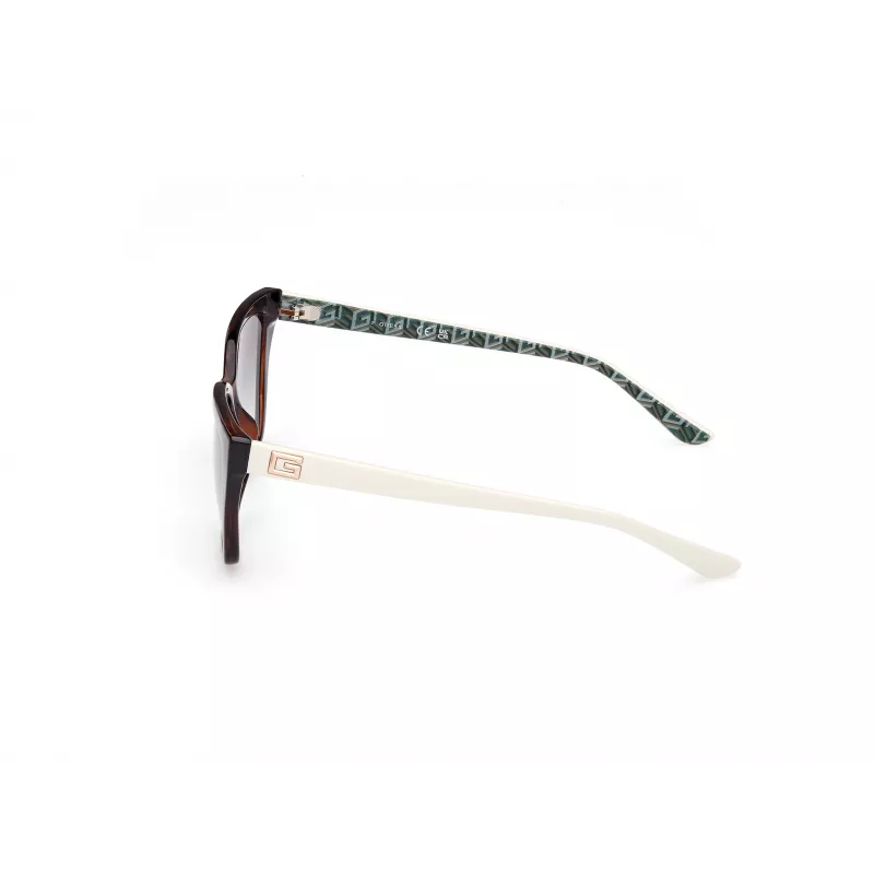 GUESS Women's Sunglasses GU7919-5852P - Square Frame, Polarized Smoke Lenses, 58mm