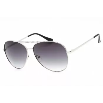 GUESS Women Sunglasses GF0399-01B Black Plastic Frame Grey Polycarbonate Lens 62mm