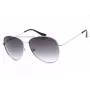 GUESS Women Sunglasses GF0399-01B Black Plastic Frame Grey Polycarbonate Lens 62mm