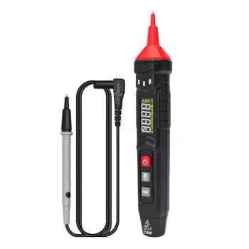 Habotest HT121 Digital Multimeter, True RMS, Non-Contact Voltage Tester, 6000 Counts, CAT III 300V/CAT II 600V