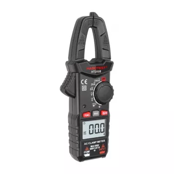 Habotest HT200B Digital Clamp Meter, True RMS 6000 Counts, NCV, AC/DC Voltage, AC Current up to 600A, Capacitance, Frequency and Temperature Measurement