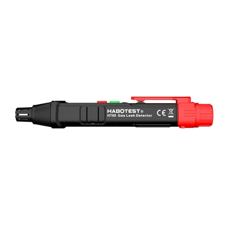 HABOTEST HT60 Gas Leak Detector with Flexible Probe, LCD Display, Audible & Visual Alarm