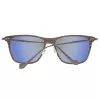 Hackett London HSB86311255 Men's Sunglasses - Shiny Black Frame, Grey Lens, 55mm