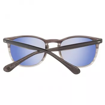 Hackett Man HSB83800152 Rectangular Acetate Sunglasses Black/Grey 52/20/145 mm