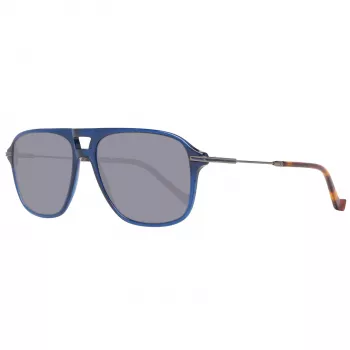 HACKETT MAN HSB86568356 Sunglasses 56/16/140 mm Black Acetate Frame Grey Polycarbonate Lens UV400
