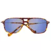 HACKETT MAN SUNGLASSES HSB86512756 - Havana Acetate Rectangular Frame with Brown Gradient Lenses - 56/16/140 mm