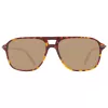 HACKETT MAN SUNGLASSES HSB86512756 - Havana Acetate Rectangular Frame with Brown Gradient Lenses - 56/16/140 mm