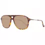 HACKETT MAN SUNGLASSES HSB86512756 - Havana Acetate Rectangular Frame with Brown Gradient Lenses - 56/16/140 mm
