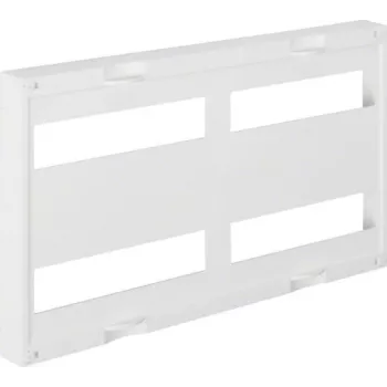 Hager Contact Protection Cover US22A2, 2 Module Units, Transparent