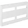 Hager Contact Protection Cover US22A2, 2 Module Units, Transparent