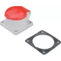 Hager ECEE165 Galvanized Steel Mounting Plate for FW Series Distribution Boards, 600x250mm